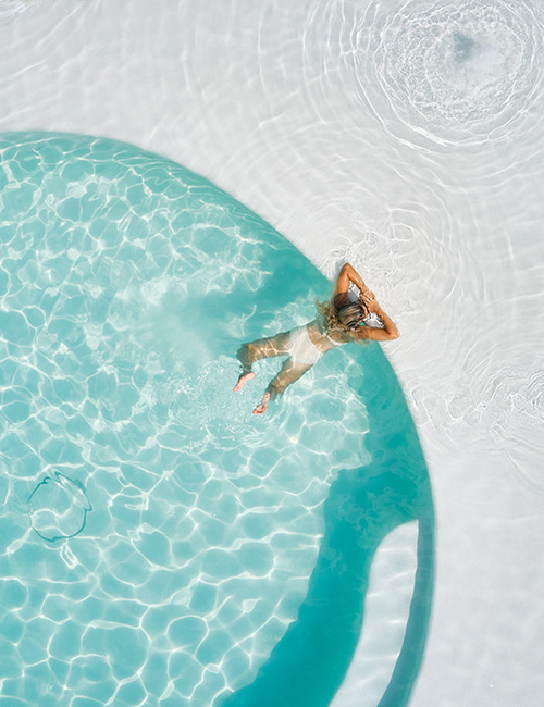 Poolside The Frenchie Boutique hotel